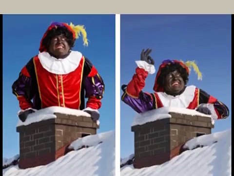 Zwarte piet zit vast
