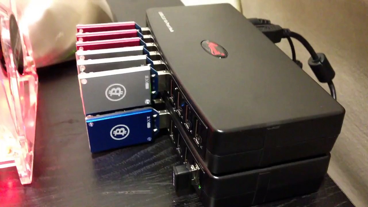 4 GH/s Raspberry PI Bitcoin Miner - PiMiner