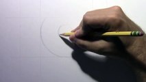 Realistic Eye with Teardrop: Drawing Time Lapse