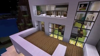 Modern Minecraft Mountain House Tour