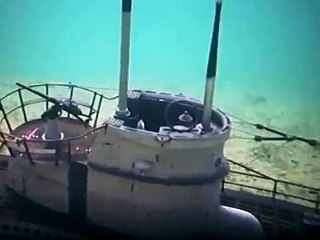 Underwater Video Selfmade RC Submarine hunting -U Boot U558 unterwasser abgetaucht