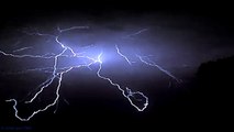 Massive Lightning Strikes in HD Slow Motion
