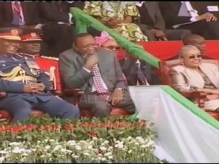 Churchill, Teacher Wanjiku and Nyambane Perform at Kasarani, Kenya@50