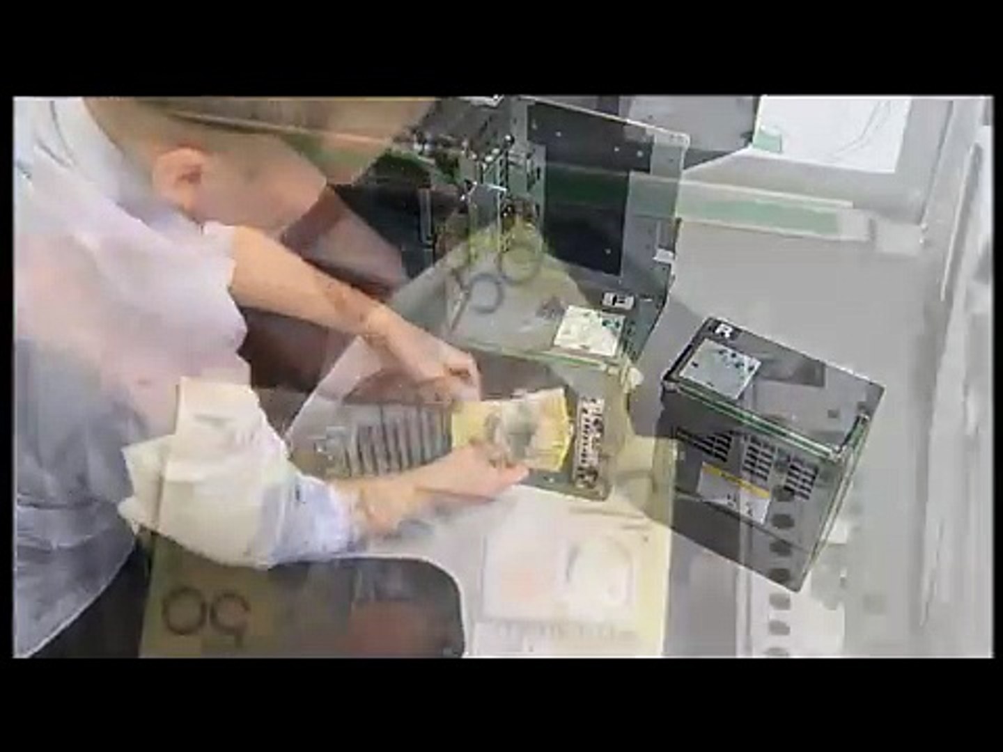 Intelligent ATM Machines: NCR Intelligent Cash Deposit Video