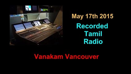 Vanakam Vancouer 2015-05-17