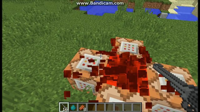 Minecraft: WORKING GUNS with 5 command blocks [1.8.1] (No mods)