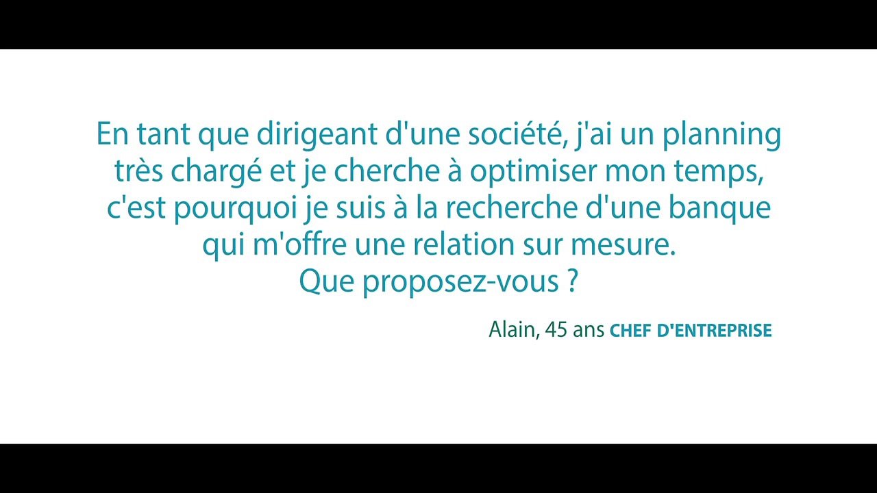 Bénéficier d'une relation sur mesure