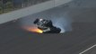 Terrible accident de Ed Carpenter pendant les essais, pilote d'Indy 500 - Indianapolis Motor Speedway