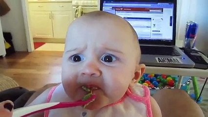 Picky Baby Tries Avocado For First Time Ever (Storyful Baby)