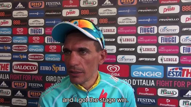 Stage 9 - Interview with Tiralongo and Aru / Tappa 9 - Intervista con Tiralongo e Aru