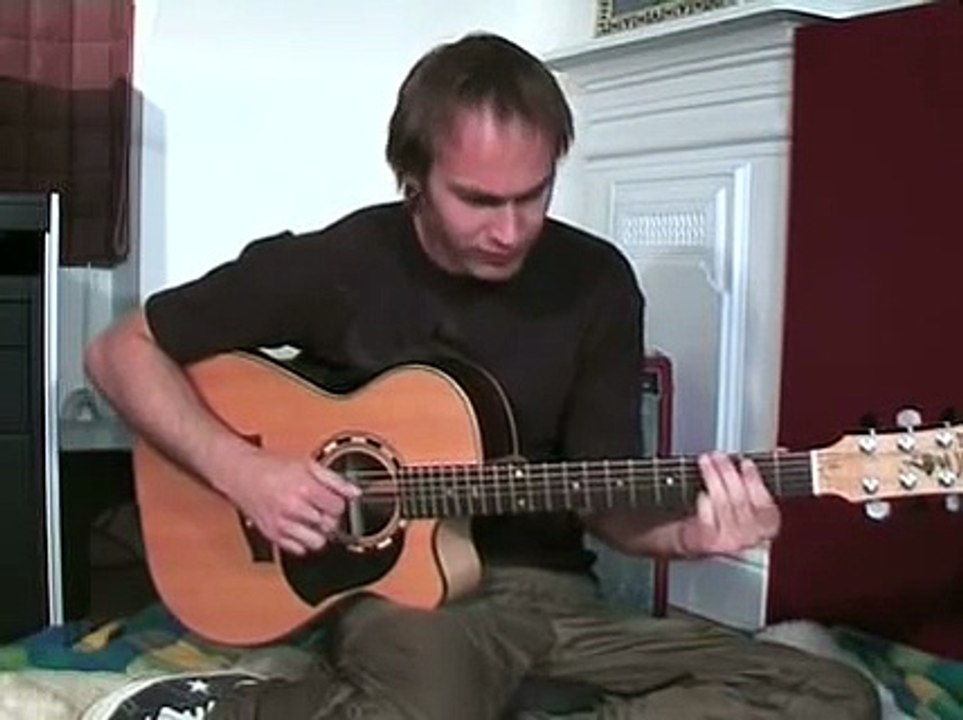 Acoustic Solo Blues Guitar disc 1 DVD DEMO (Guitar Lesson PR-004) How to play