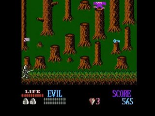 Wizards and Warriors NES - Gameplay