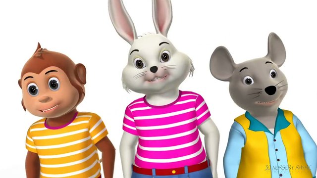 Two little hands to clap clap clap - 3D Animation English Nursery rhymes for children with Lyrics