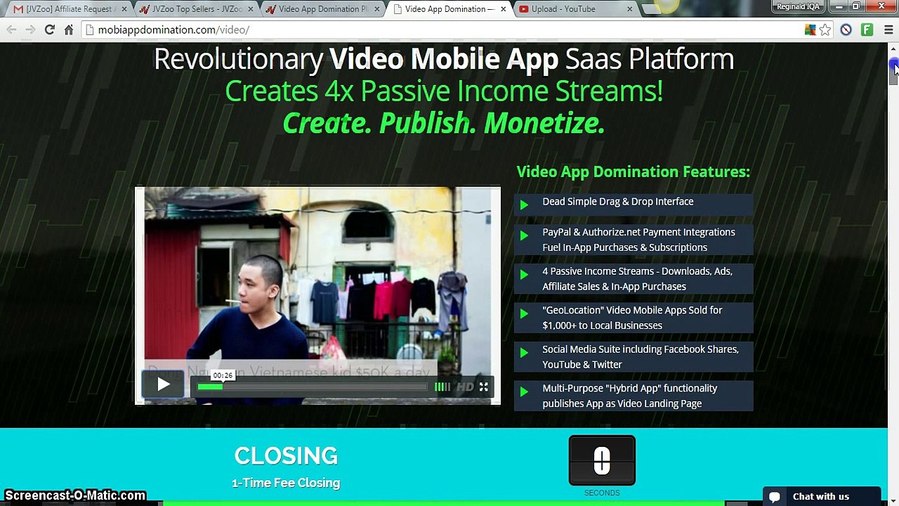 Video App Domination Review (Free $97 Bonus Included