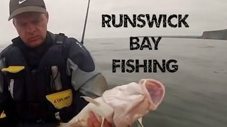 Kayak Fishing - Runswick Bay UK in an Ocean Kayak Fishing Kayak - GoPro