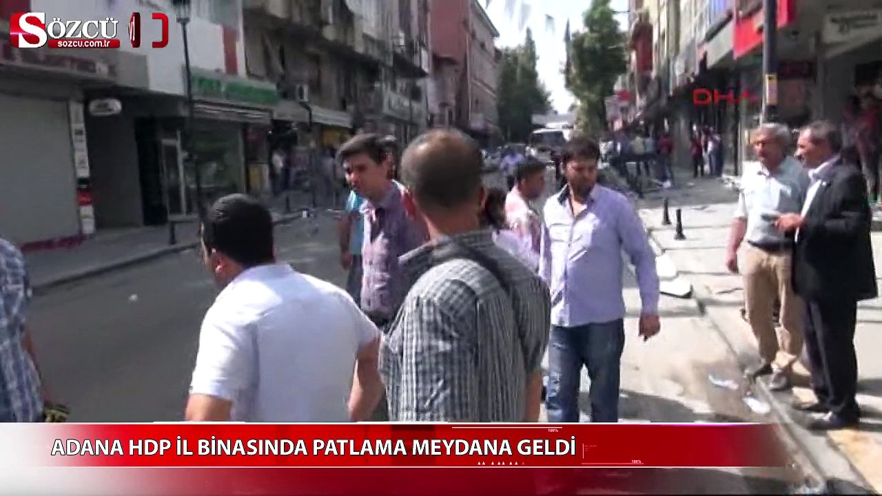 HDP binasında patlama
