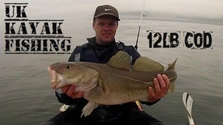 Kayak Fishing - Kayak Sea Fishing for Cod - Skinningrove UK - GoPro