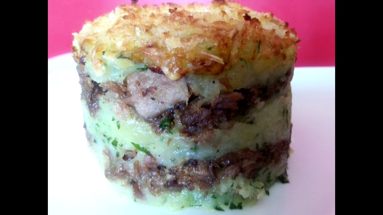 Cuisine du sud Ouest - Parmentier de Canard