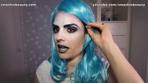 mermaid Halloween makeup tutorial