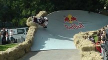Big crash at the Red Bull Soap Box Race Car