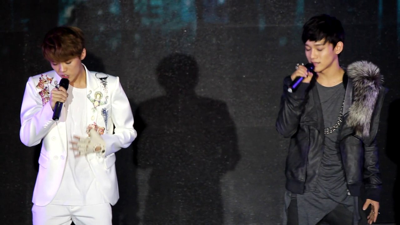 【weiiin自拍】120401 exo北京SC 鹿晗chen 《what is love》