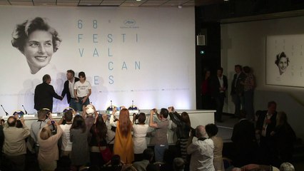 Cannes 2015: conférence de presse pour "Mon roi" de Maïwenn