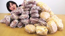 Japanese Woman Tries To Eat 100 Hamburgers In One Round