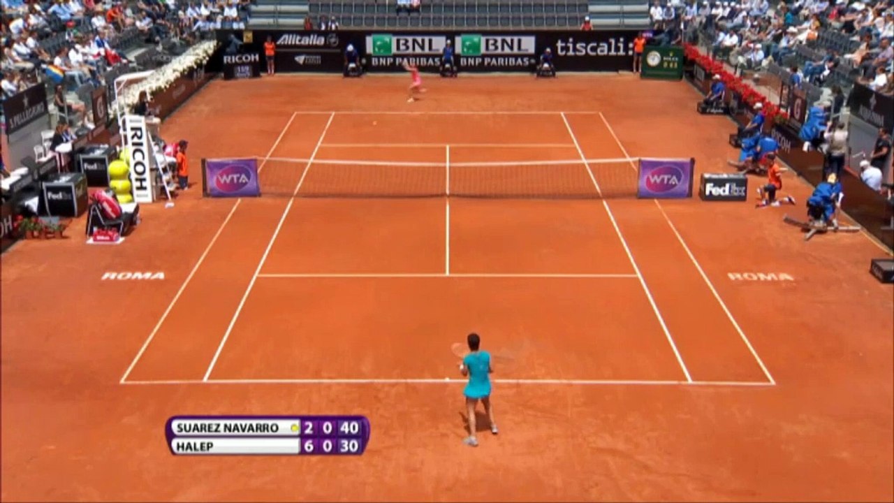 Rom: Suarez Navarros' Coup gegen Nummer zwei