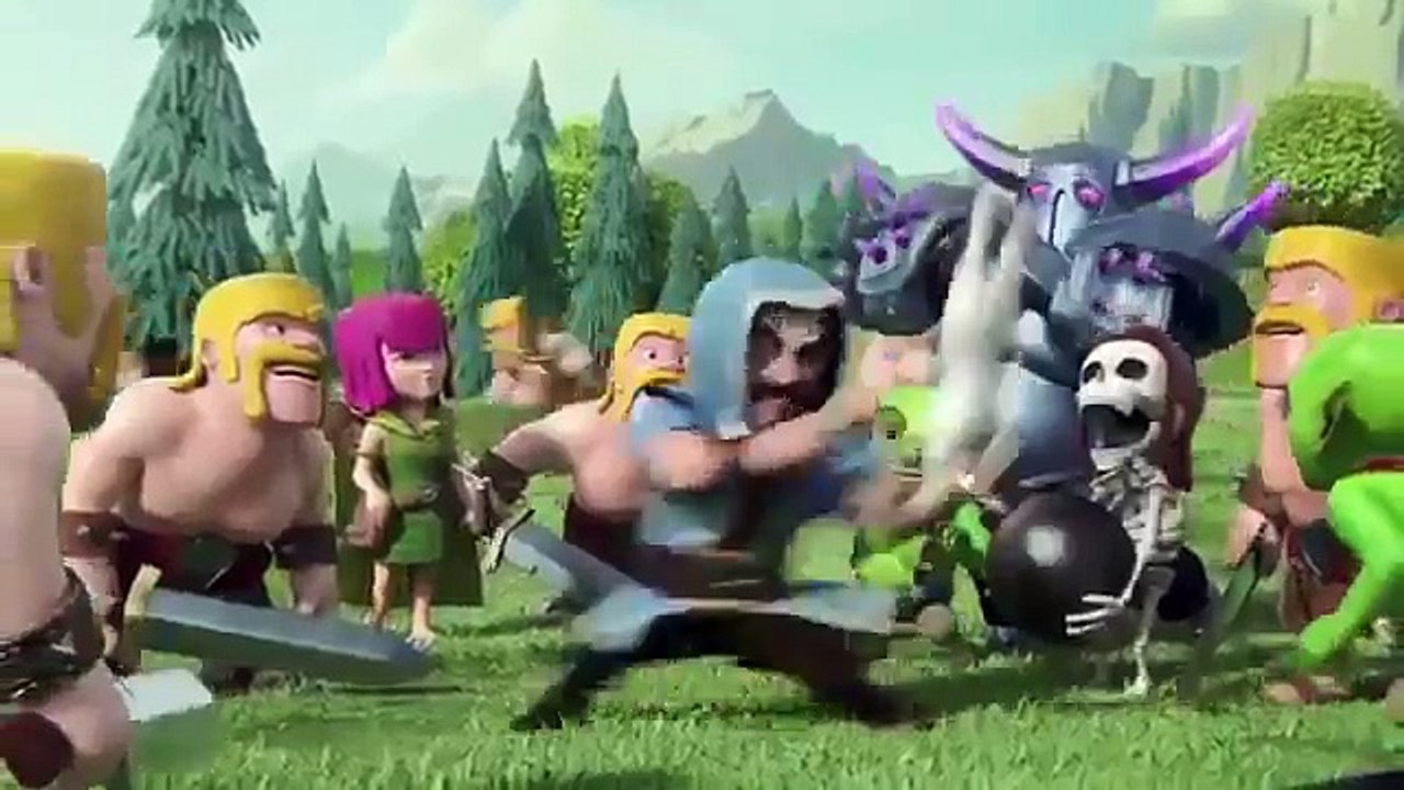 Clash Of Clans  Animation  Mixture  Funny Subtitle