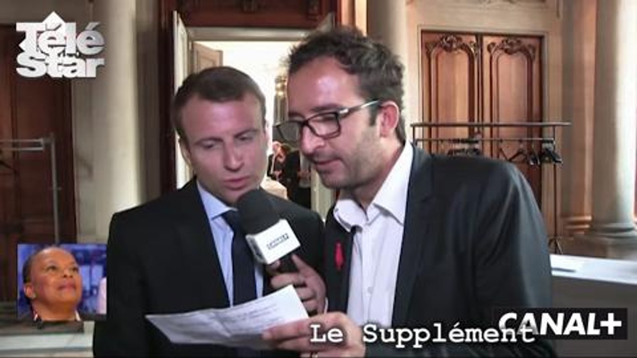 Le Supplement : Emmanuel Macron lit un poème à Christiane Taubira