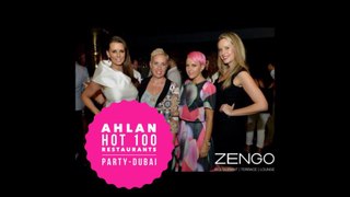 Ahlan Hot 100 Restaurants Dubai Party 2015