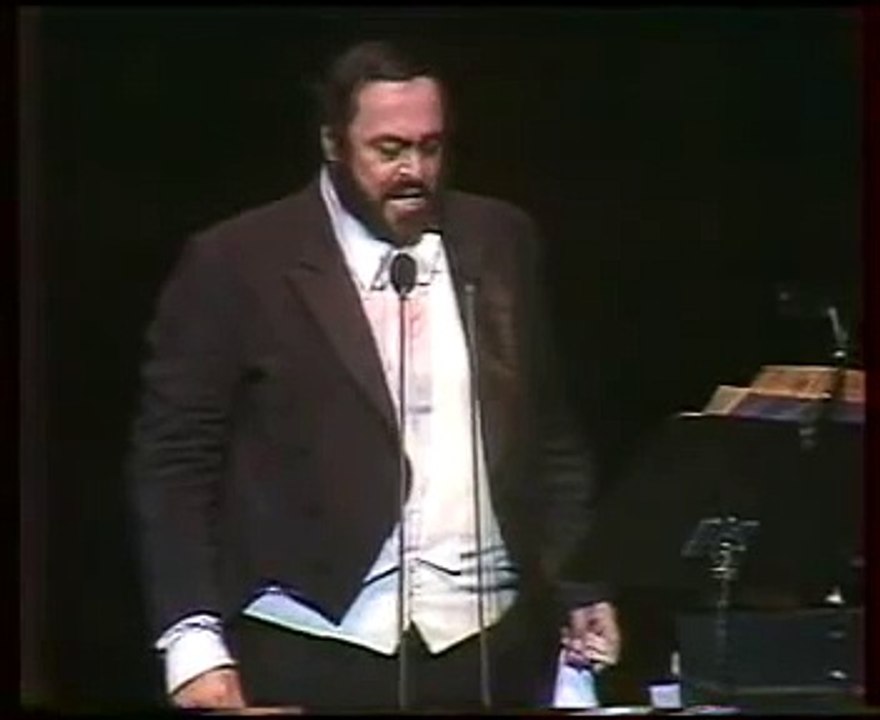 Luciano Pavarotti Mamma, son tanto felice (Bixio) Budapest