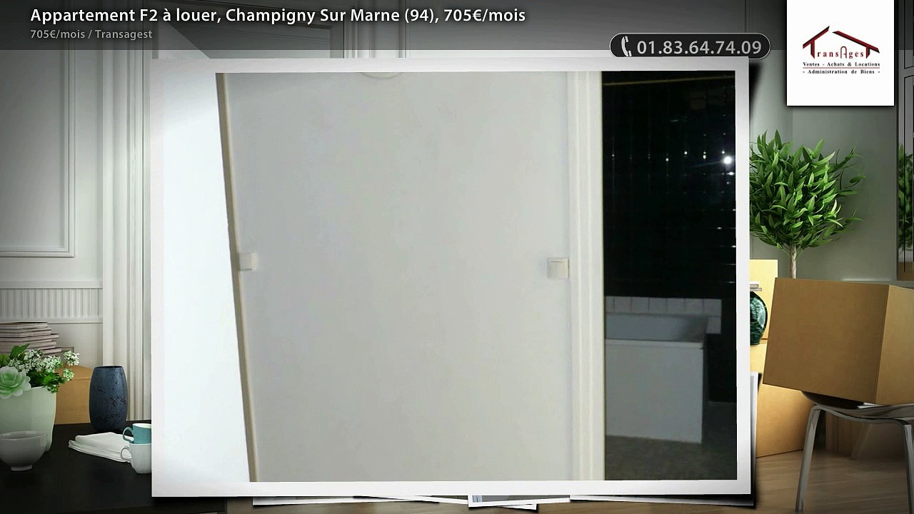 Appartement F2 à louer, Champigny Sur Marne (94), 705€/mois