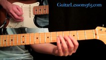 Rock This Town Guitar Lesson Pt.3 - Stray Cats - Guitar Solos