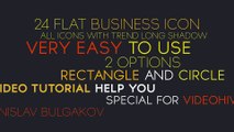 After Effects Project Files - Business Flat Icons - VideoHive 10124148