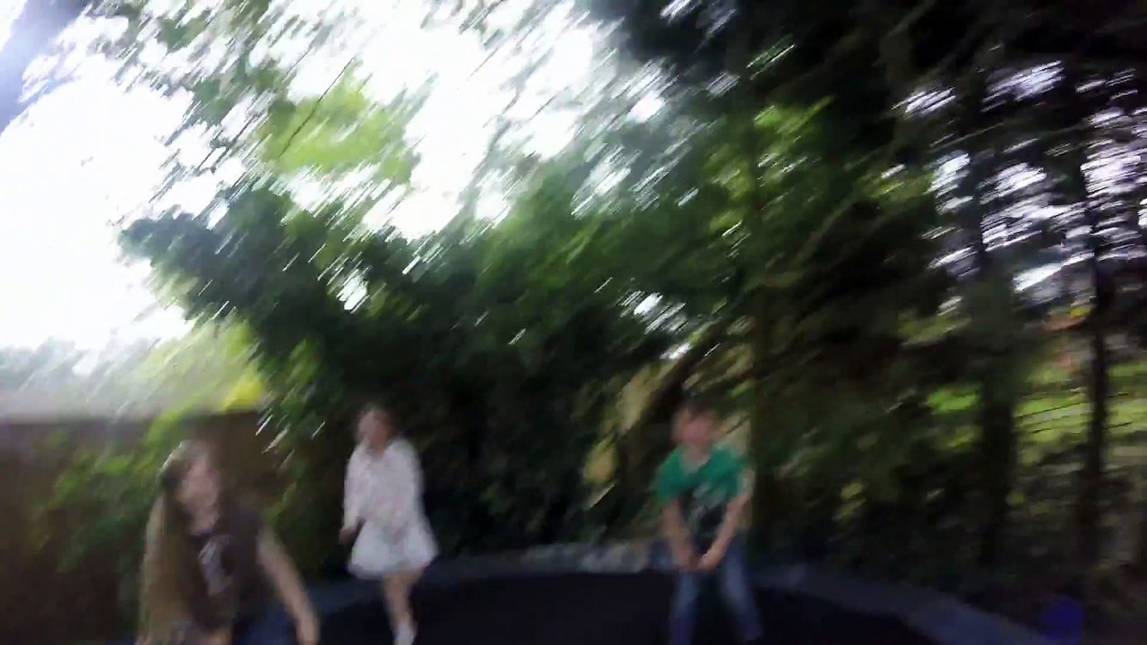 RIP Trampoline - funny fail