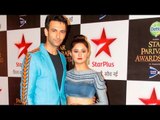 Rashami Desai With Husband Nandish Sandhu | Star Parivaar Awards 2015