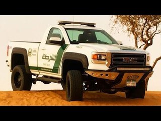 Dubai Police Department Adds 2015 GMC Sierra Pickup To The Fleet