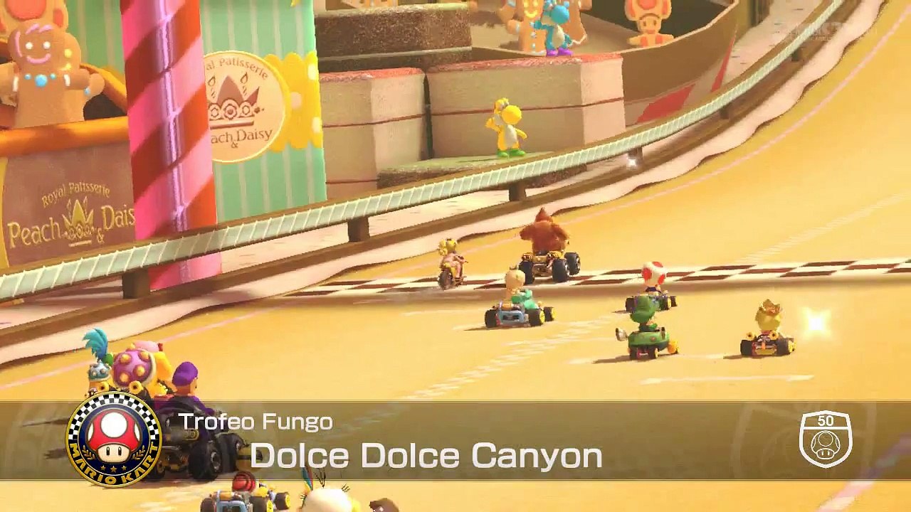 Wii U - Mario Kart 8 - Dolce Dolce Canyon