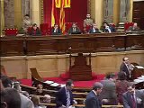 Los parlamentarios no respetan a sus ciudadanos en Cataluña