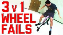 Unicycles vs. Tricycles -- 3v1 Wheel Fails Compilation by FailArmy