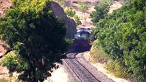 (HD) ALCo Train video of KSK Express climbs the Shindawane Ghats.