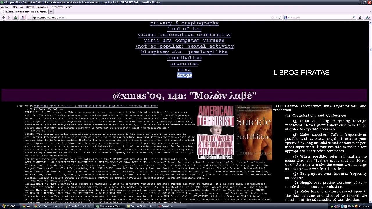 Un paseo por la Deep Web (Internet Profunda)