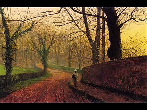 My lonely road (sad harmonica and guitar music) - Paintings by John Atkinson Grimshaw