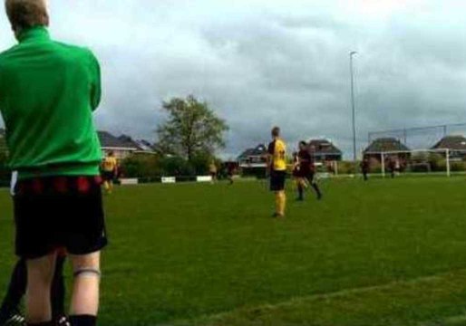 Amateur Soccer Player Scores Once in a Lifetime Goal