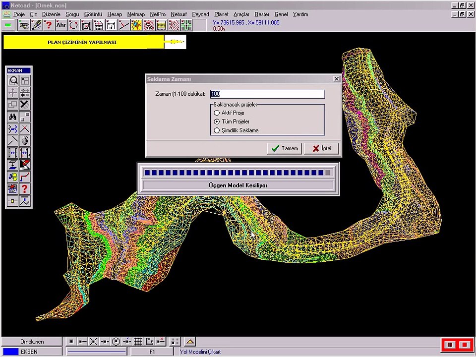 Netcad Yol Projesi