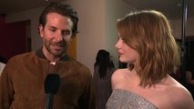 Emma Stone and Bradley Cooper At 