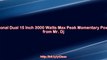 Mr.Dj PSD-3000 Professional Dual 15 Inch 3000 Watts Max Peak... Reviews