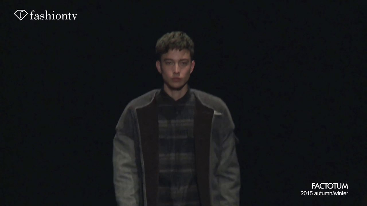 FACTOTUM(ファクトタム) Autumn/Winter 2015-16 Designer Interview |  Fashion Week TOKYO | FashionTV Japan