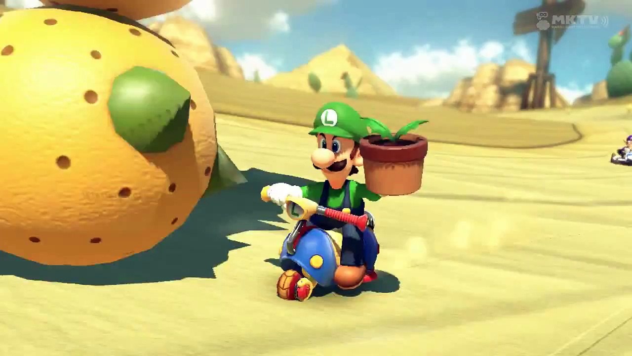 Wii U - Mario Kart 8 - (GCN) Desertico Deserto